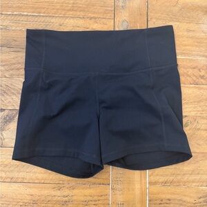 All in Motion High Waist Black Shorts